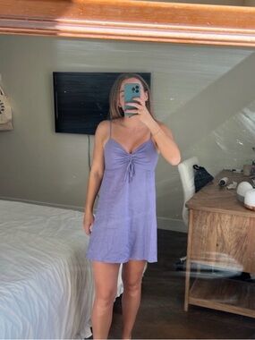 Show Me Your Mumu Lilac Mini Dress
